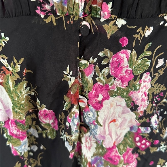 LoveShackFancy Daya Gown Floral Long Sleeve Maxi Dress size 6 - Picture 10 of 13